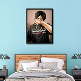 Sidhu Moose Wala Canvas Frames  Wall Art
